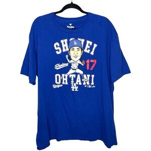 LA Dodgers #17 Shohei Ohtani Shotime Graphic Shirt 2XL
